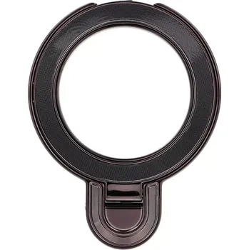 Stojan na telefon CIRCLE - nalepovací - černý