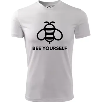 Bee yourself - Dětské triko sportovní (dresovina) - 146 cm/10 let ( Bílá )