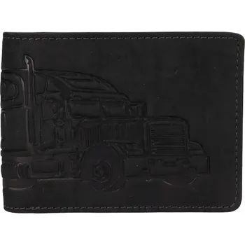 Peněženka Peněženka Lagen , přírodní kůže, černá - muž