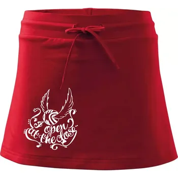 Dámská sukně Harry - Zlatonka - Sportovní sukně - two in one - M ( Červená )