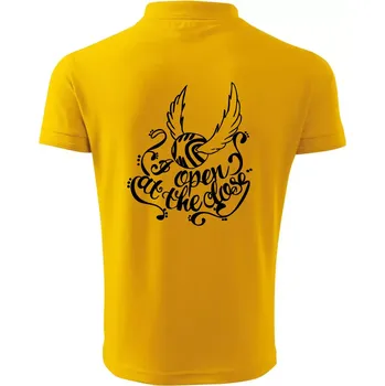 Pánská košile Harry - Zlatonka - Polokošile pánská Pique Polo 203 - 5XL ( Žlutá )