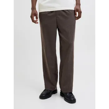 Jack and Jones Bill Open Hem Fleece Joggers Chocolate Torte S