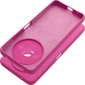 Pouzdro na mobilní telefon Zadní kryt Case SILICONE 2mm pro Xiaomi Redmi A3 4G, pink