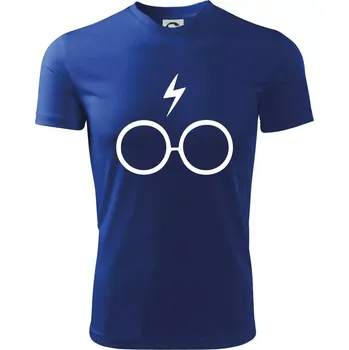Chlapecké tričko Harry - Brýle - Dětské triko sportovní (dresovina) - 122 cm/6 let ( Královská modrá )