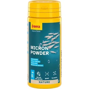 Krmivo pro rybičky SERA Micron Powder Nature 25g