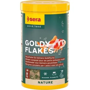 Krmivo pro rybičky SERA Pond Goldy Flakes Nature 210g