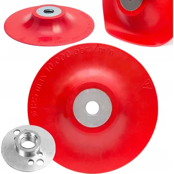 Brusný kotouč ELASTICKÝ TALÍŘ PRO FIBROVÉ KOTOUČE UPEVŇOVACÍ ADAPTÉR KOTOUČ PRO BRUSKU M14 125mm