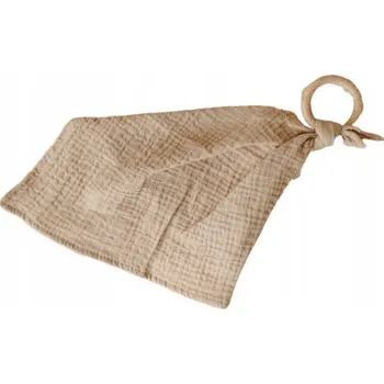 Kousátko s Mazlicí a Plenkou na Zuby pro Miminko - Béžové