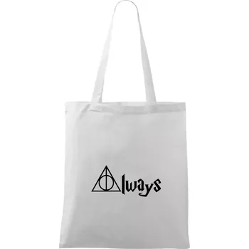 Harry - Always - Taška bavlněná - 42 x 38 cm ( Bílá )