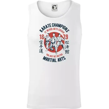 Karate Champions - Tílko pánské Core - S ( Bílá )