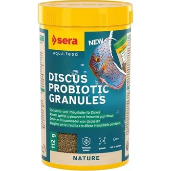 Krmivo pro rybičky SERA Discus Probiotic Granules Nature 112g