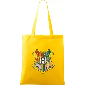 Harry znak školy - Taška bavlněná - 42 x 38 cm ( Žlutá )