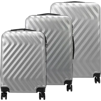 Sada kufrů Pierre Cardin MED12 x3 Z stříbrná