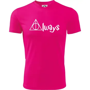 Harry - Always - Dětské triko sportovní (dresovina) - 158 cm/12 let ( Neon Pink )