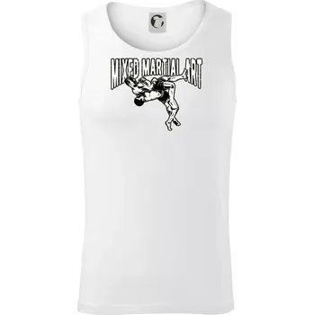 Pánské termoprádlo MMA v boji - Tílko pánské Core - M ( Bílá )