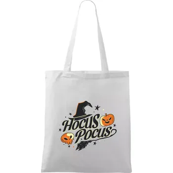 Hocus pokus - Taška bavlněná - 42 x 38 cm ( Bílá )