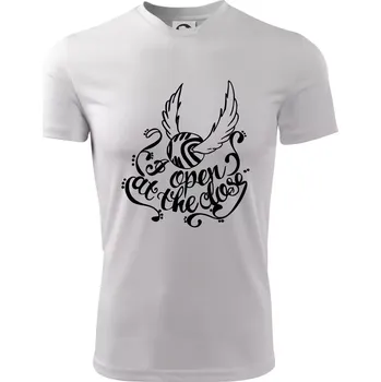 Harry - Zlatonka - Dětské triko sportovní (dresovina) - 158 cm/12 let ( Bílá )