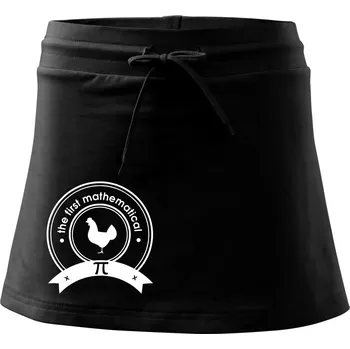 Dámská sukně The First Mathematical - Sportovní sukně - two in one - XL ( Černá )