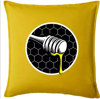 Polštář Včelařův med - Polštář 50x50 - 50x50 - Pouze potah ( Žlutá )