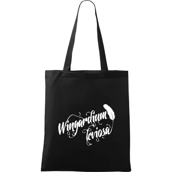 Nákupní taška Harry - Wingardium Leviosa - Taška bavlněná - 42 x 38 cm ( Černá )