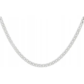 Náhrdelník Stříbrný řetízek dámský náhrdelník bismark stříbro o ryzosti 925 45 cm