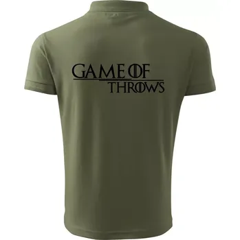 Pánská košile Judo Game of throws - Polokošile pánská Pique Polo 203 - 5XL ( Khaki )