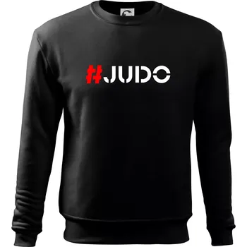 Chlapecké tričko Judo Hashtag - Mikina Essential dětská - 146 cm/10 let ( Černá )