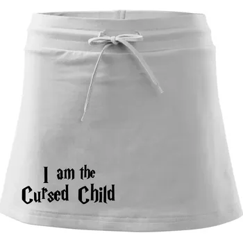 Dámská sukně Harry - Cursed Child - Sportovní sukně - two in one - M ( Bílá )