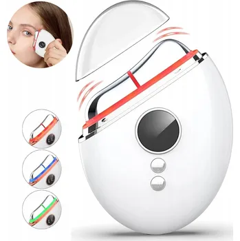 Masážní přístroj MASÁŽNÍ PŘÍSTROJ NA OBLIČEJ EMS GUA SHA S LED TERAPIÍ – 3 REŽIMY