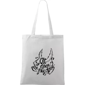 Harry - Zlatonka - Taška bavlněná - 42 x 38 cm ( Bílá )