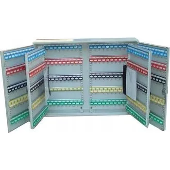 Skříňka na klíč Skříňka na klíče pro 400 klíčů, dvoudveřová, 550x730x140 mm