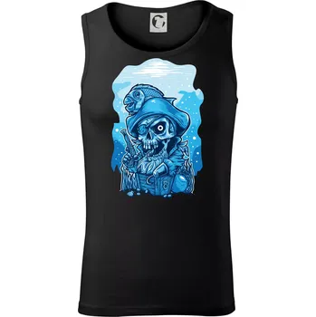 Starý mořský vlk - Tílko pánské Core - 2XL ( Černá )