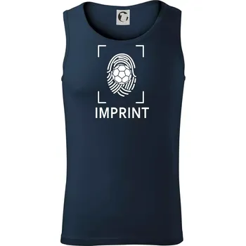 Házená imprint - Tílko pánské Core - L ( Námořní modrá (velmi tmavá - téměř černá) )