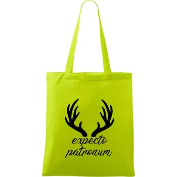 Harry - Expecto patronum - Taška bavlněná - 42 x 38 cm ( Limetková )