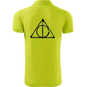 Pánská košile Harry - symbol relikvie - Polokošile Victory sportovní (dresovina) - L ( Limetková )