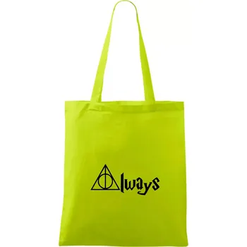 Harry - Always - Taška bavlněná - 42 x 38 cm ( Limetková )