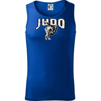 Judo v boji - Tílko pánské Core - S ( Královská modrá )