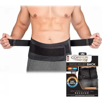Copper Fit Bederní pás s gelovou terapií hřejivou/chladivou S/M