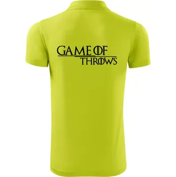 Pánská košile Judo Game of throws - Polokošile Victory sportovní (dresovina) - 2XL ( Limetková )