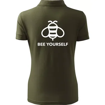 Bee yourself - Polokošile dámská Pique Polo - XS ( Military )