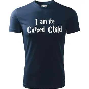 Chlapecké tričko Harry - Cursed Child - Dětské triko sportovní (dresovina) - 122 cm/6 let ( Námořní modrá (velmi tmavá - téměř černá) )