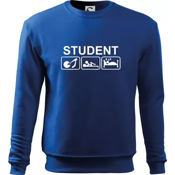 Pít užívat spát - student - Mikina Essential dětská - 146 cm/10 let ( Královská modrá )