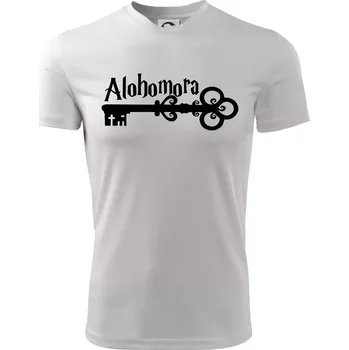 Harry - Alohomora - Dětské triko sportovní (dresovina) - 146 cm/10 let ( Bílá )