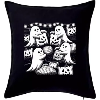 Polštář Bubáci polštáře - Polštář 50x50 - 50x50 - Pouze potah ( Černá )