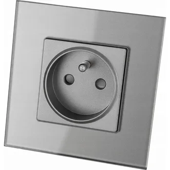 Elektrická zásuvka Elektrická zásuvka MIUUN Elektrická Zásuvka šedá