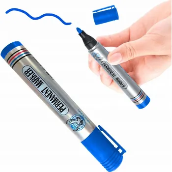 MODRÝ PERMANENTNÍ POPISOVAČ POPISOVAČ VODĚODOLNÝ