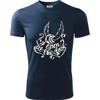 Chlapecké tričko Harry - Zlatonka - Dětské triko sportovní (dresovina) - 146 cm/10 let ( Námořní modrá (velmi tmavá - téměř černá) )