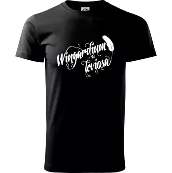 Pánské tričko Harry - Wingardium Leviosa - Klasické pánské triko vyšší gramáže - XS ( Černá )