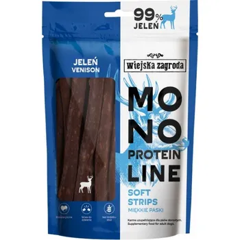 Pamlsek pro psa Wiejska Zagroda Monoproteinové měkké pamlsky pro psy - Jelení maso 100g