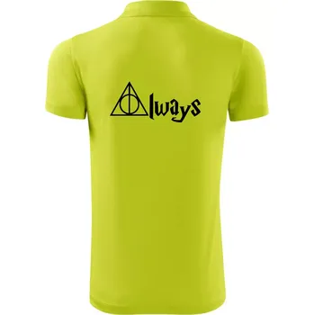 Pánská košile Harry - Always - Polokošile Victory sportovní (dresovina) - XL ( Limetková )